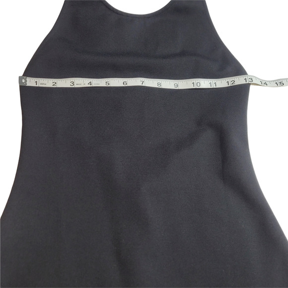 Revolve By The Way Eloise Cross Back Mini Dress XS Black Yellow Contrast Strap - Picture 11 of 16